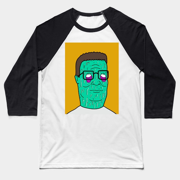 Hank Grime Baseball T-Shirt by Jessimk